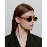 A. KJÆRBEDE A.Kjærbede solglasögon Bella Sunglasses Gold Burnt Amber
