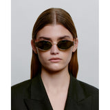 A. KJÆRBEDE A.Kjærbede solglasögon Bella Sunglasses Gold Burnt Amber