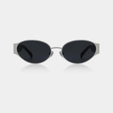 A. KJÆRBEDE A.Kjærbede solglasögon Bella Sunglasses Silver Black