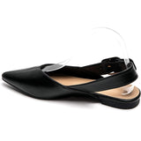 SHOES Amance Dam Sling Tillbaka Ballerinaskor 9705 Shoes Black