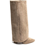 SHOES Annabelle dam stövlar 7675A Shoes Kaki