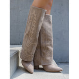 SHOES Annabelle dam stövlar 7675A Shoes Kaki