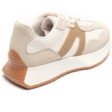 SHOES Annick Dam sneakers 8917 Shoes Beige