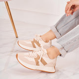SHOES Annick Dam sneakers 8917 Shoes Beige