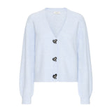 b.young B.YOUNG dam cardigan BXOMEA Cardigan Cashmere Blue MELANGE