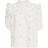 b.young B.YOUNG dam skjorta BYFUNNI Shirt Off White Mix