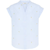 b.young B.YOUNG dam skjorta BYISILAS Shirt Blue Stripes