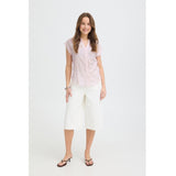 b.young B.YOUNG dam skjorta BYISILAS Shirt Pink Stripe