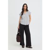 b.young B.YOUNG dam skjorta BYIZOLA Shirt Vetiver Stripe