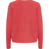 b.young B.YOUNG dam stickad tröja BYMMORLA Knit Poinsettia