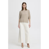 b.young B.YOUNG dam t-shirt BYMMORLA T-shirt Humus Melange