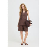 b.young B.YOUNG dam väst BYESSIE Vest French roast