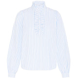 b.young B.YOUNG dame bluse BYGINETTE Blouse Bright White Blue