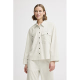 b.young B.YOUNG dame skjorte BYDANNIA Shirt Birch Mix