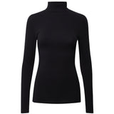 b.young B.YOUNG kvinnas rullkrage PAMILA Blouse Black