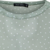 Black Colour BLACK COLOUR dam blus BCANNE Blouse Green dot