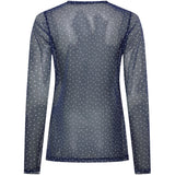 Black Colour BLACK COLOUR dam blus BCANNE Blouse Navy dot