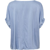 Black Colour BLACK COLOUR dam blus BCMABEL Blouse Dust blue