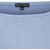 Black Colour BLACK COLOUR dam blus BCMABEL Blouse Dust blue