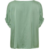 Black Colour BLACK COLOUR dam blus BCMABEL Blouse Sage Green