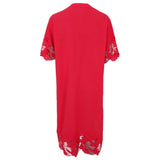 Black Colour BLACK COLOUR dam klänning BCMADICKEN Dress Red