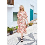 Black Colour BLACK COLOUR dam klänning BCZELENE Dress Coral