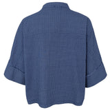 Black Colour BLACK COLOUR dam skjorta BCALLY Shirt Navy