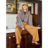 Black Colour BLACK COLOUR dam stickadtröja BCBJOERK Knit Taupe