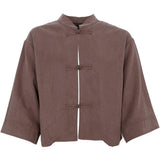 Black Colour BLACK COLOUR dame blus BCMOON Blouse Coffee