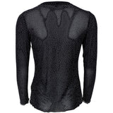 Black Colour BLACK COLOUR dame mesh BCALEXIS Blouse Black