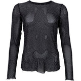Black Colour BLACK COLOUR dame mesh BCALEXIS Blouse Black