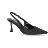 SHOES Blanche dam klackskor 7077 Restudsalg Black