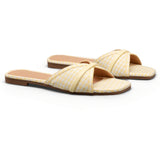 SHOES Bryna dam sandaler 5295 Shoes Yellow