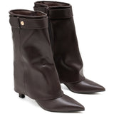 SHOES Christelle dam stövlar 77-643 Shoes Brown