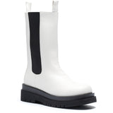 SHOES Chunky dame støvle 1987-H2 Restudsalg White