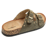 SHOES Cyrille Dam sandaler 1150 Shoes Green