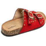 SHOES Cyrille Dam sandaler 1150 Shoes Red