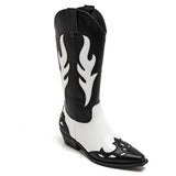 SHOES Abby Dam cowboyboots 9632A Shoes Black