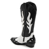 SHOES Abby Dam cowboyboots 9632A Shoes Black