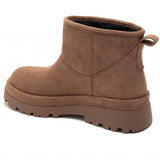 SHOES Filla dam boots 9582 Restudsalg Camel