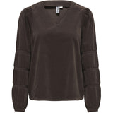 ONLY ENDAST Damblus ONLAIME Blouse Coffee Bean