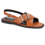 SHOES Felicia dame sandaler 8328 Shoes Camel