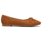 SHOES Florence Dam ballerinaskor DS-1A18 Shoes Camel