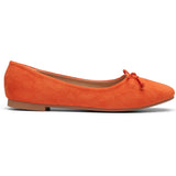 SHOES Florence Dam ballerinaskor DS-1A18 Shoes Orange