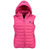 Geographical Norway GEOGRAPHICAL NORWAY Väst Dam WARM UP VEST Restudsalg Fushia