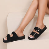 SHOES Genna dam sandaler H8-1228C Shoes Black
