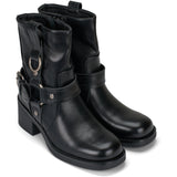 SHOES Giselle dam bikerboots 9638A Shoes Black