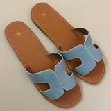 SHOES Havanna dam sandaler M65B Shoes Light blue