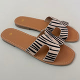 SHOES Havanna dam sandaler M65B Shoes Zebra