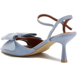 SHOES Karmen dam klackskor P-1493 Shoes Blue